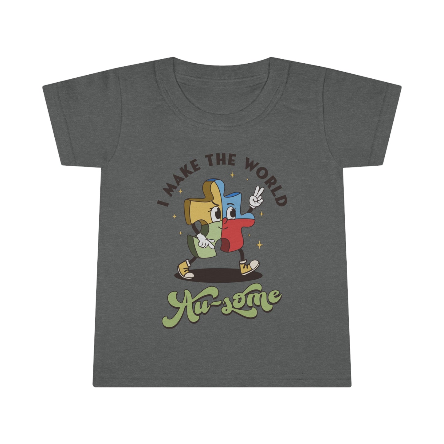 Make the world ausome Toddler T-shirt