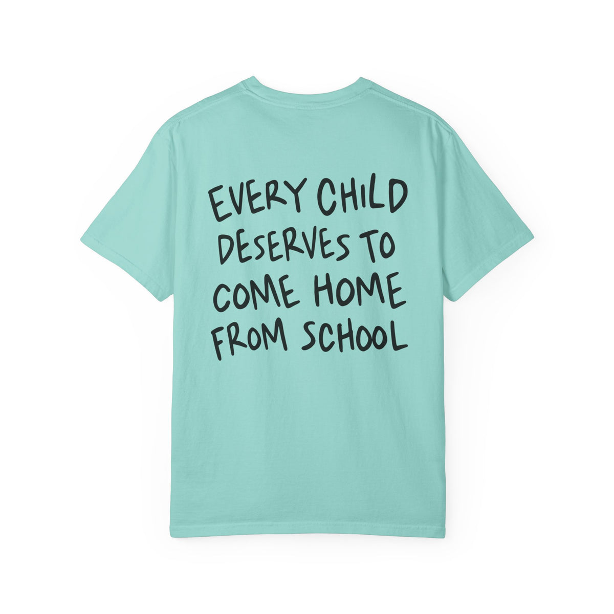 Every child back design Unisex Garment-Dyed T-shirt