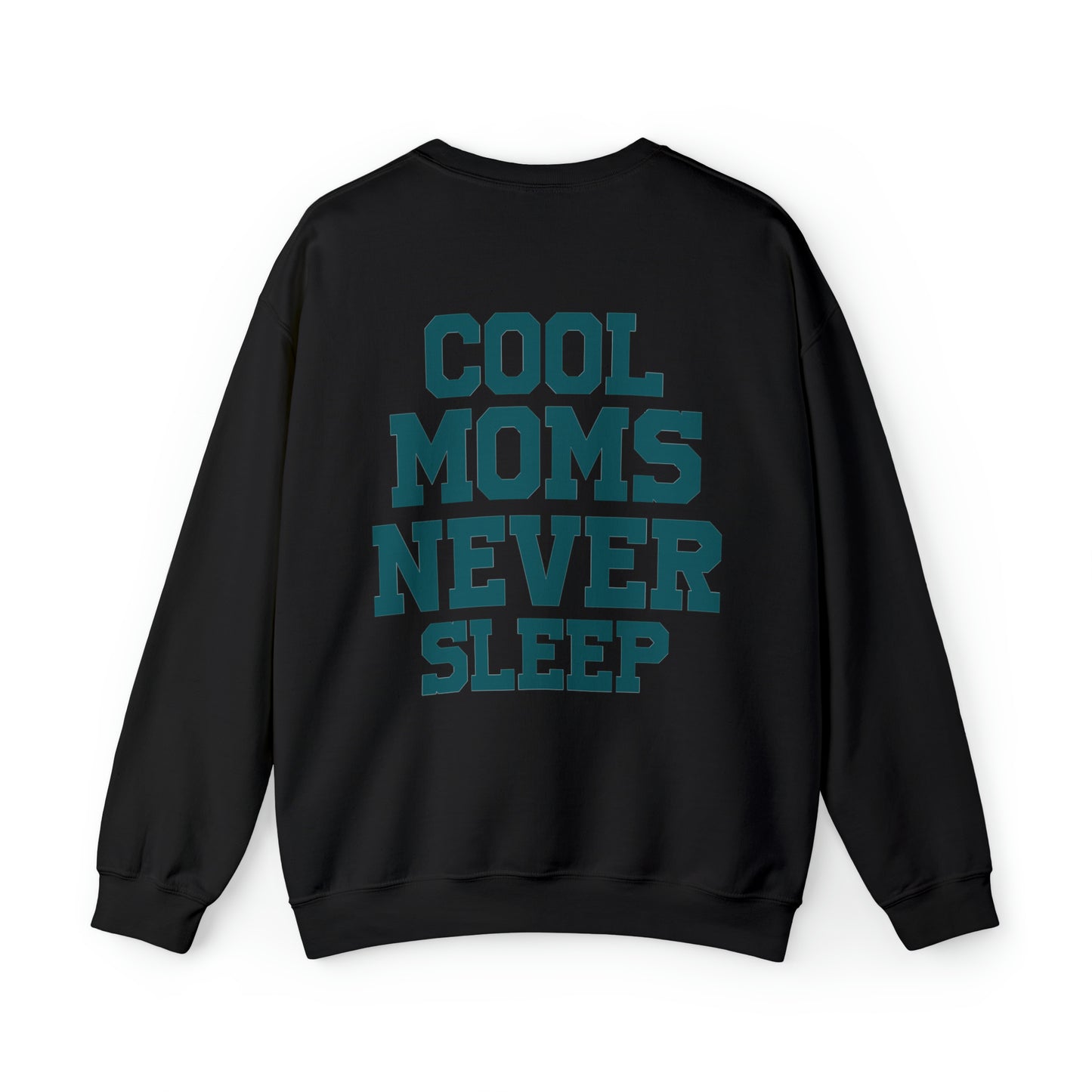 Cool moms don’t sleep Unisex Heavy Blend™ Crewneck Sweatshirt