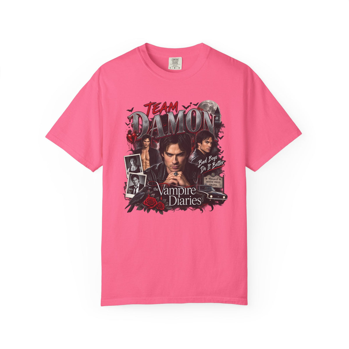 Team Damon Unisex Garment-Dyed T-shirt