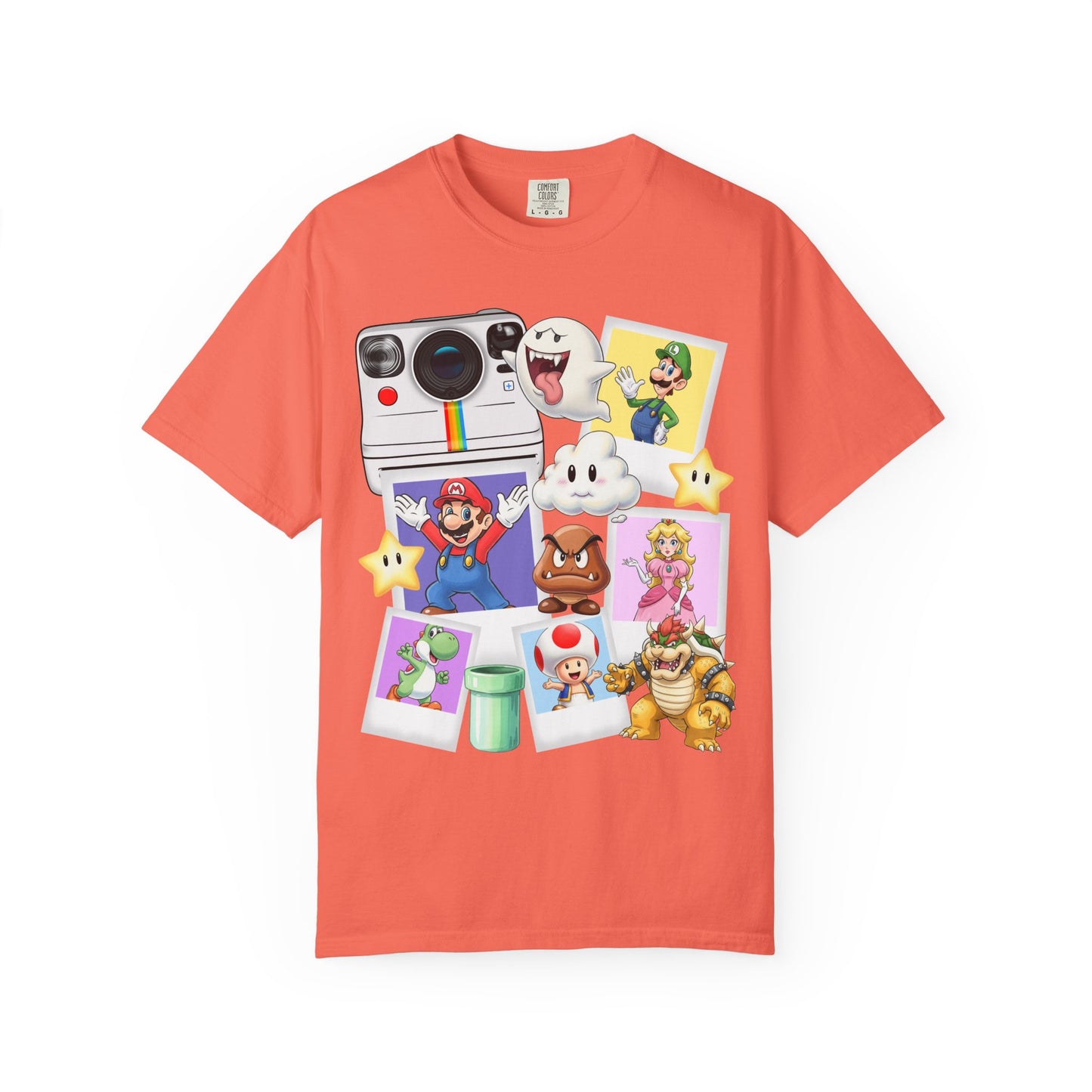 Retro Gamer T-Shirt Featuring Mario & Friends