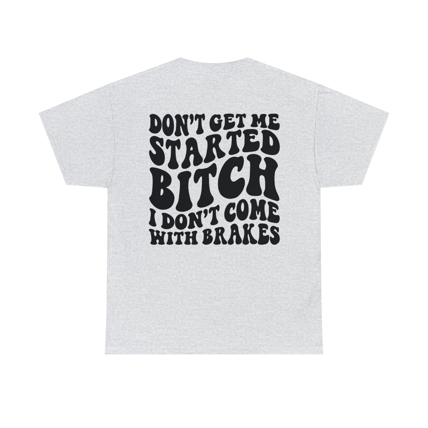 All gas no breaks Unisex Heavy Cotton Tee