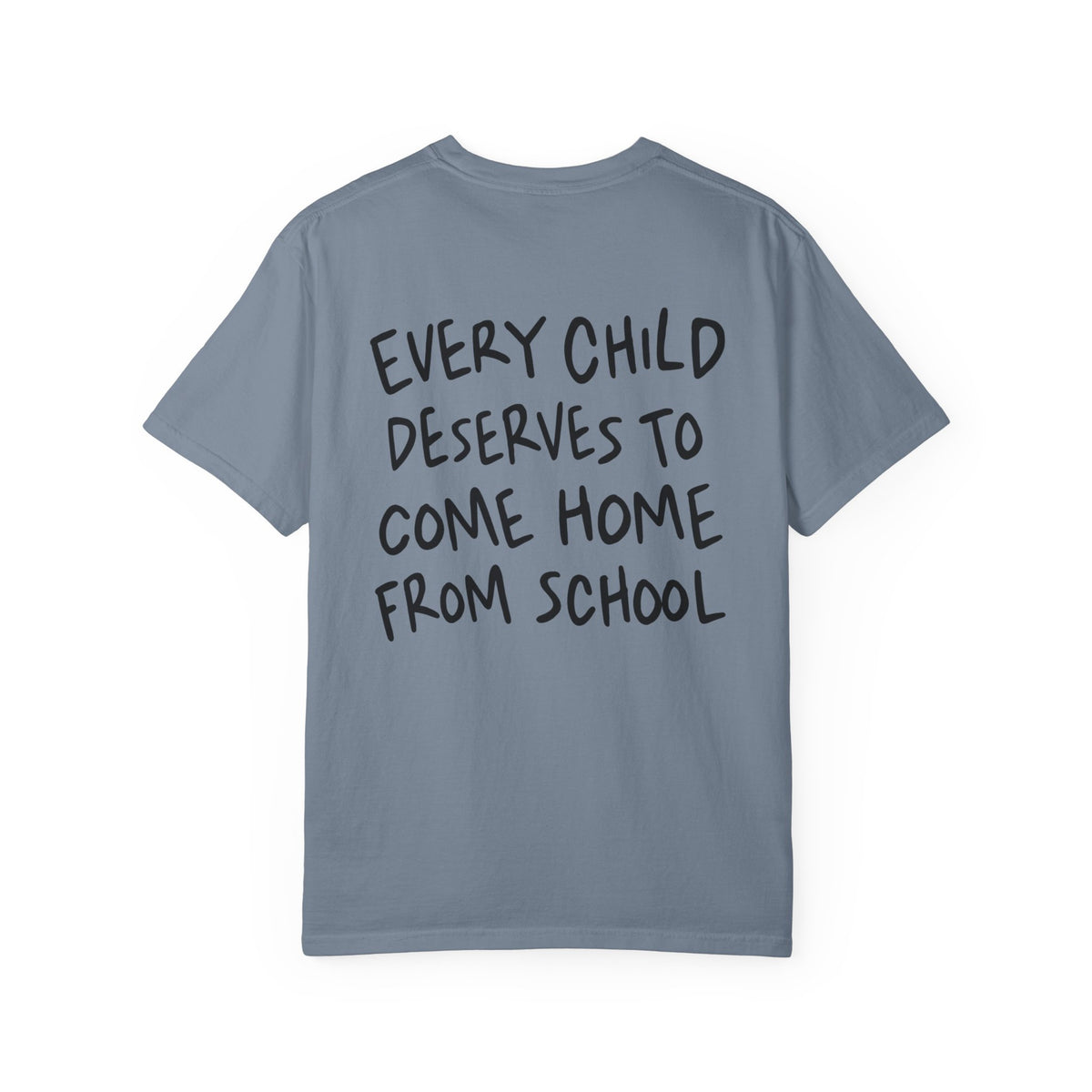 Every child back design Unisex Garment-Dyed T-shirt