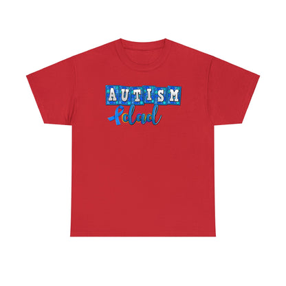 autism dad Unisex Heavy Cotton Tee