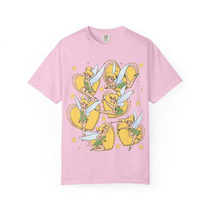 Tink Fairy T-Shirt, Magical Pixie Tee, Fun Graphic Shirt, Summer Vibes Top, Gift for Fairy Lovers
