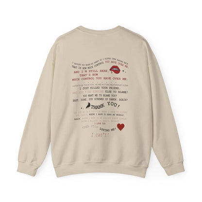 Delena toxic love club Crewneck Sweatshirt