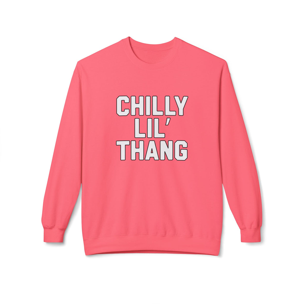 Chilly lil thang Unisex Midweight Softstyle Fleece Crewneck Sweatshirt