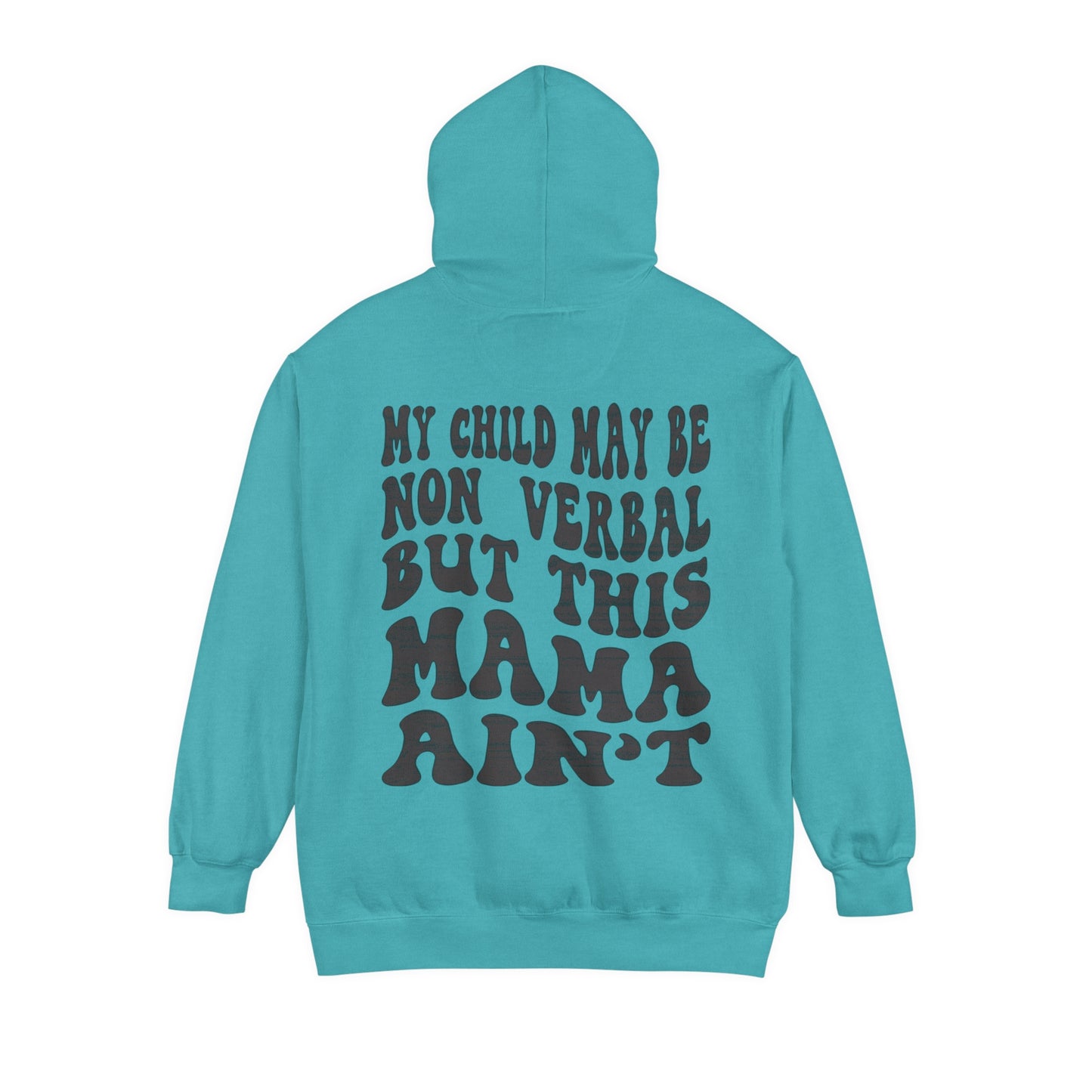 I’m very verbal Unisex Garment-Dyed Hoodie