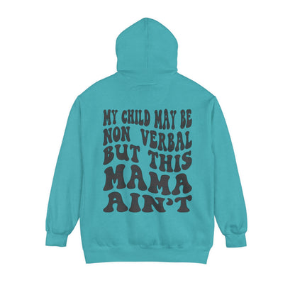 I’m very verbal Unisex Garment-Dyed Hoodie