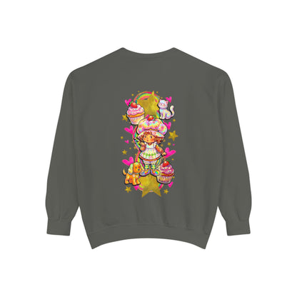 Strawberry Shortcake Sweatshirt — Vintage Cute Character Pullover