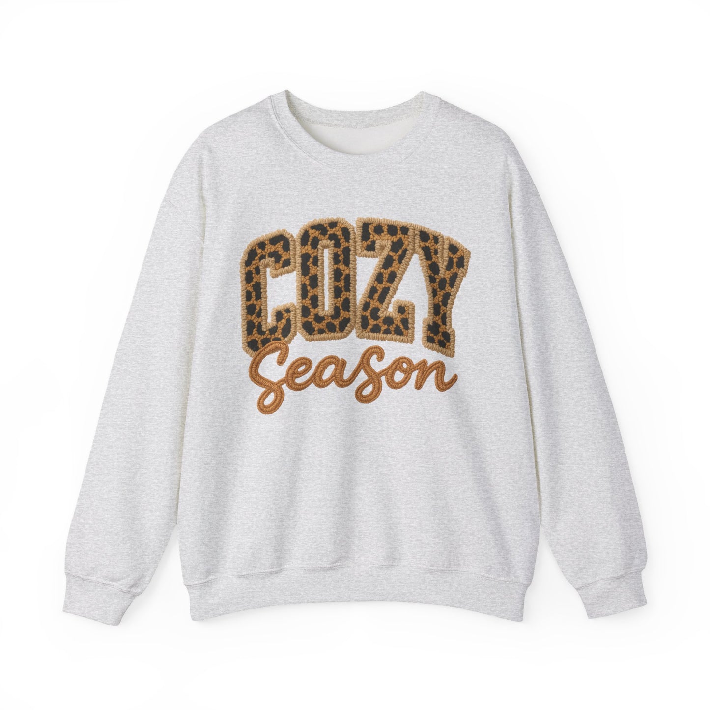 Cozy Season Leopard Sweatshirt