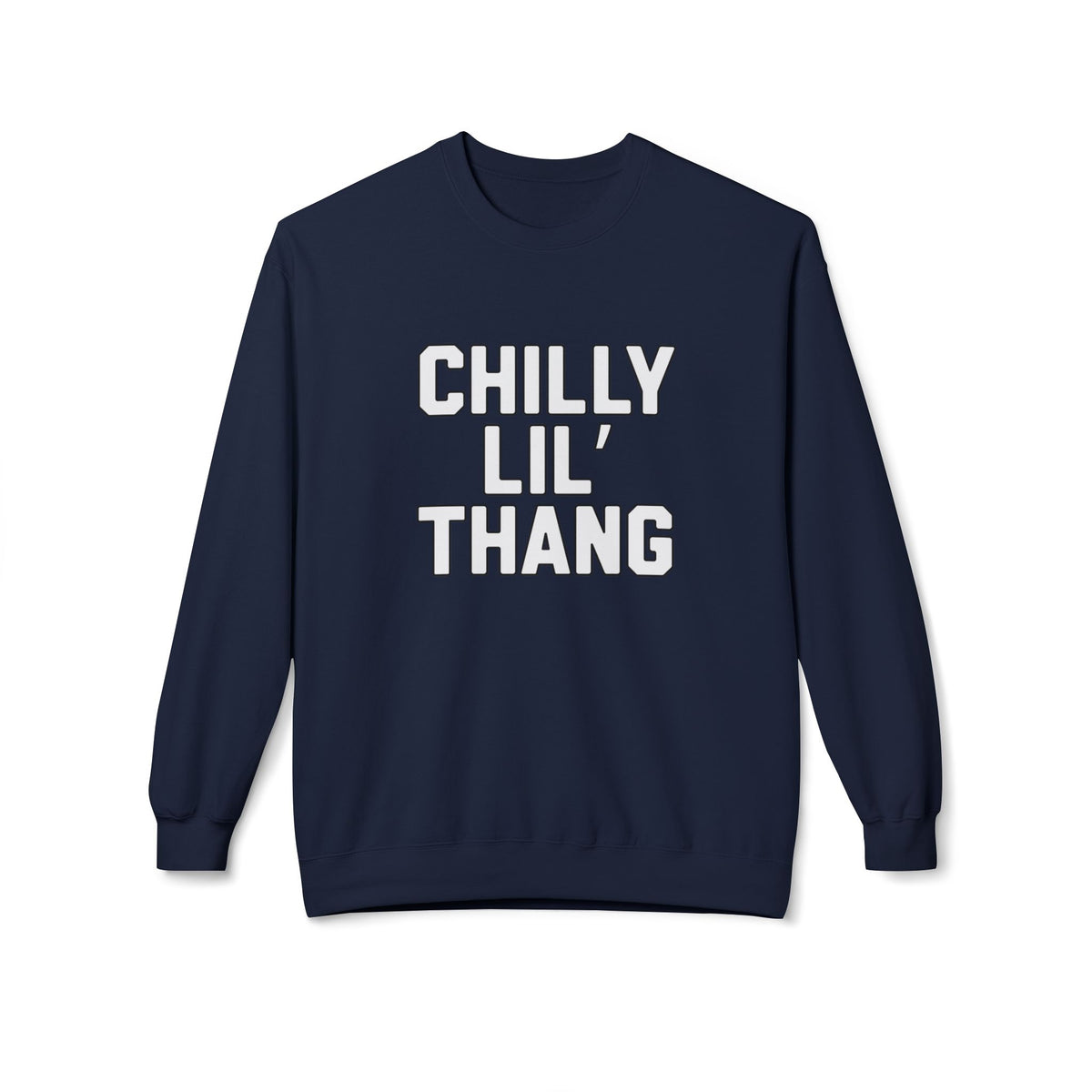 Chilly lil thang Unisex Midweight Softstyle Fleece Crewneck Sweatshirt