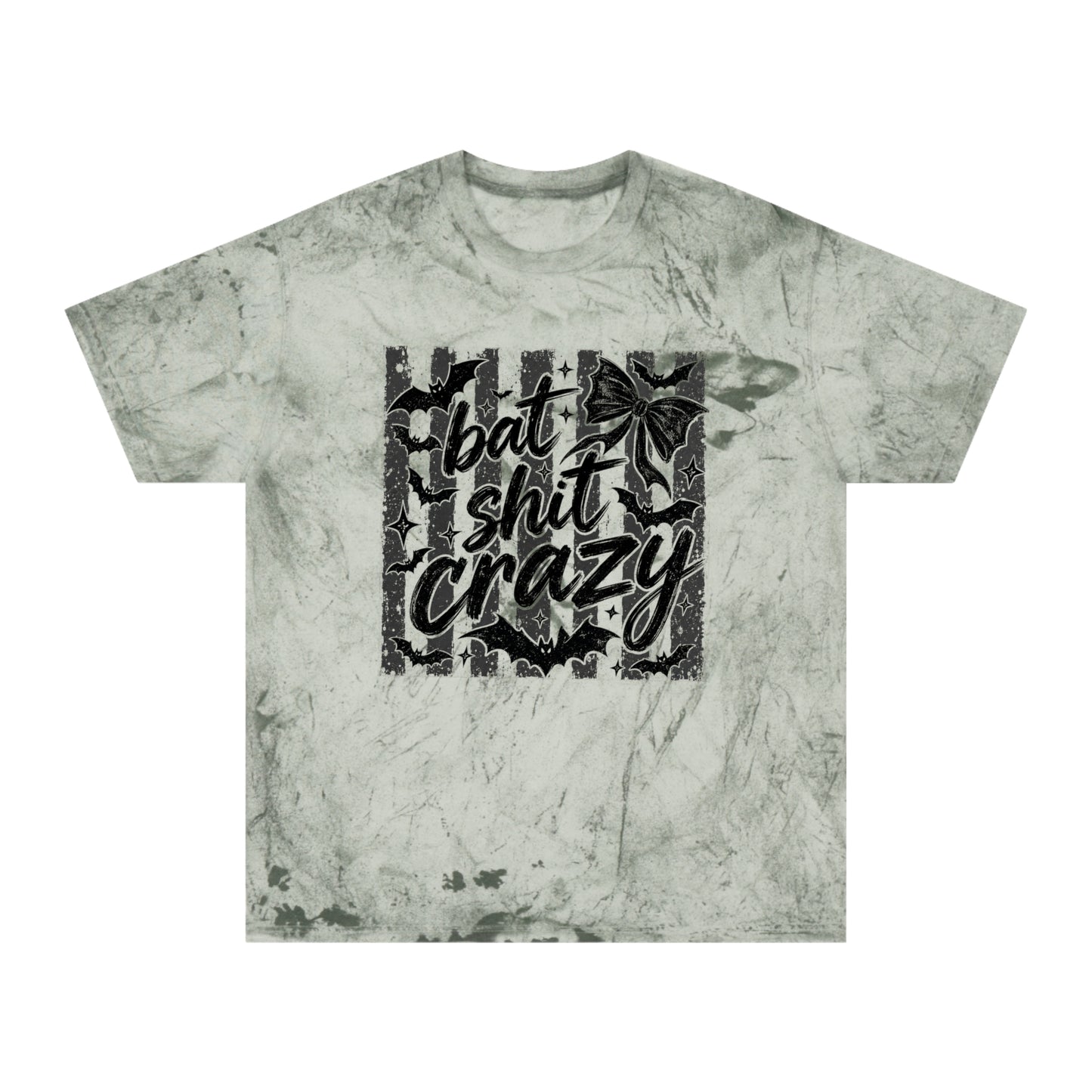 Bat shit crazy Unisex Color Blast T-Shirt