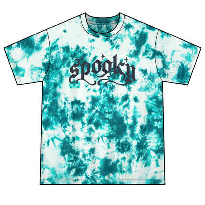 Spooky Unisex Crystal Tie-Dye Tee