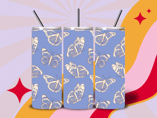 Flutter garden 20oz Tumbler