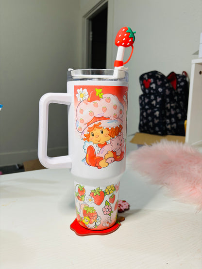 Original strawberry girl 40oz tumbler