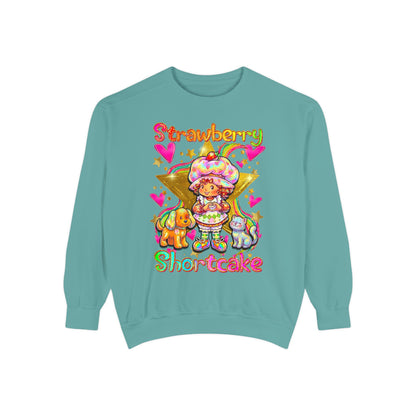 Strawberry Shortcake Sweatshirt — Vintage Cute Character Pullover