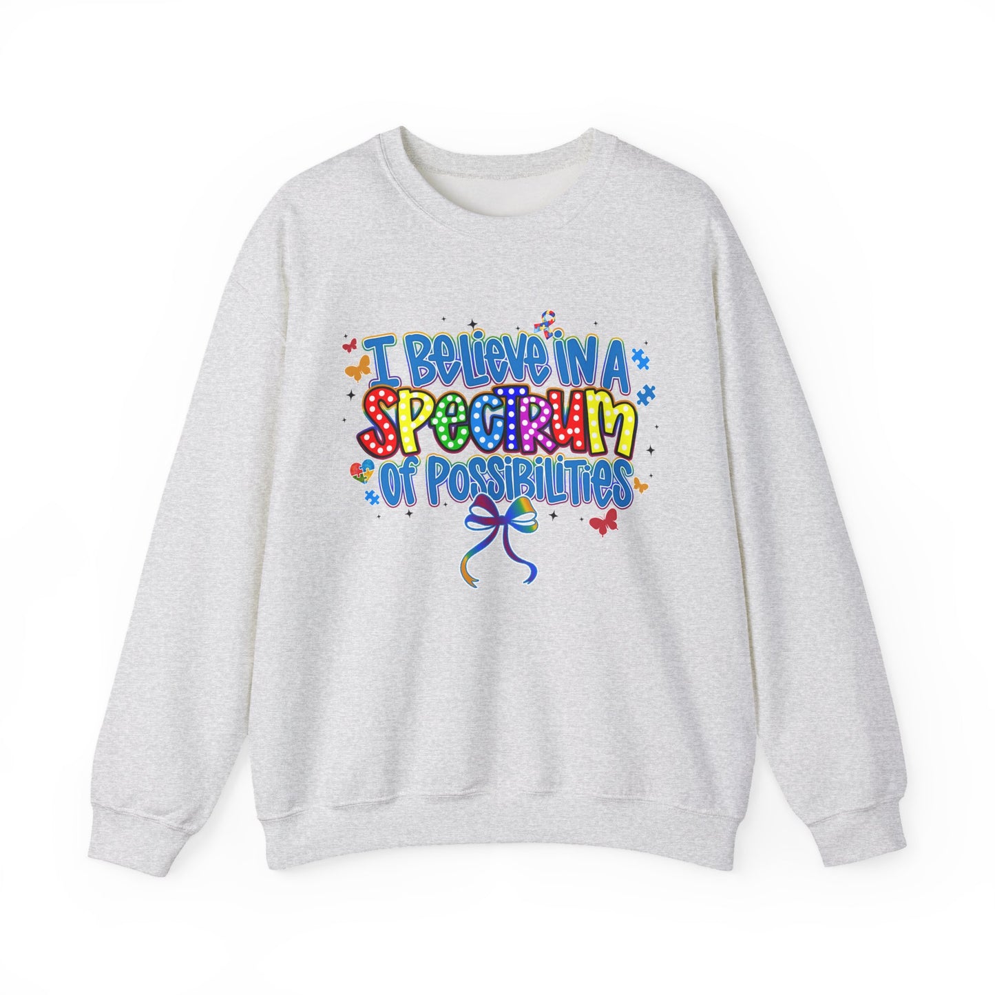 "I Believe in a Spectrum of Possibilities" Colorful Pride Design