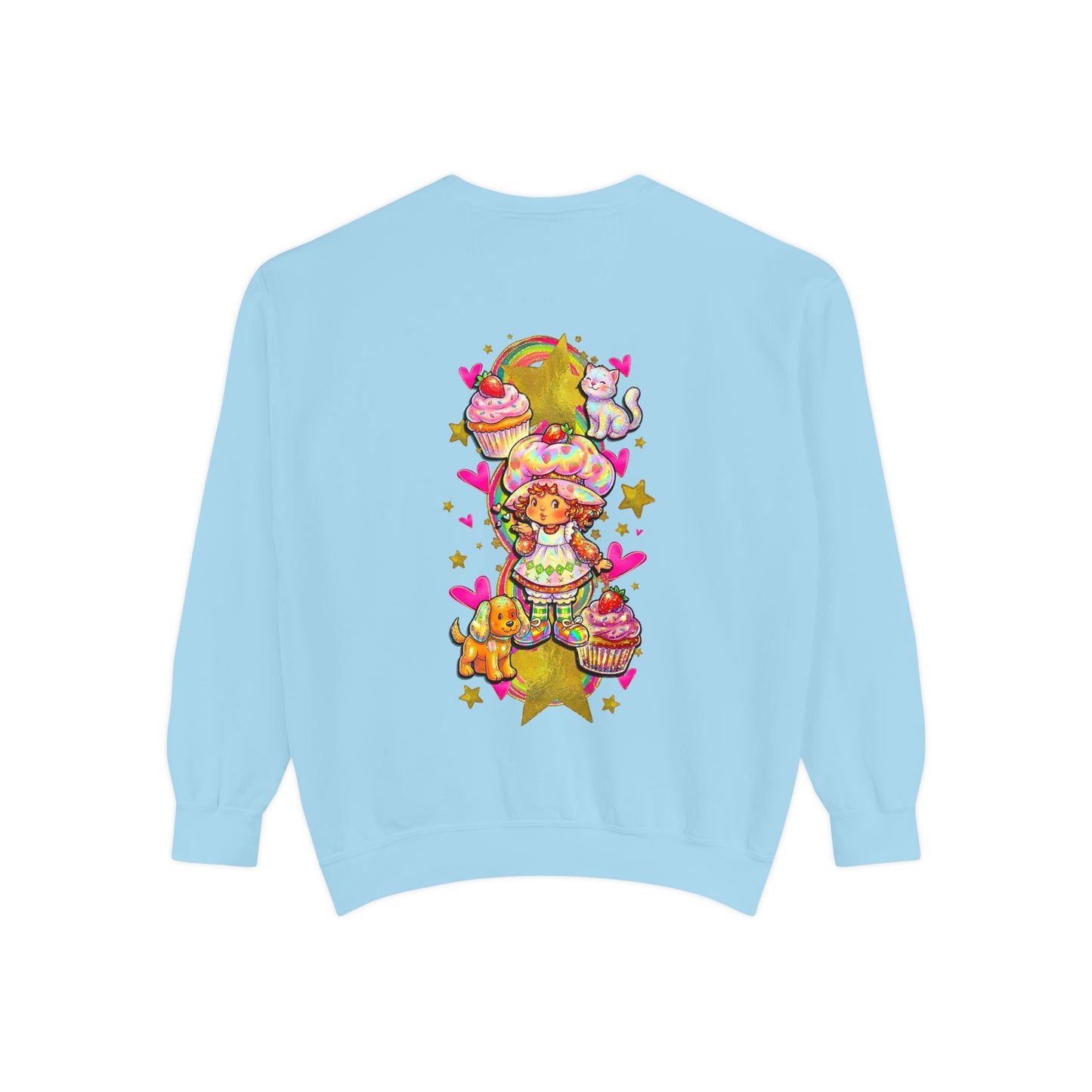 Strawberry Shortcake Sweatshirt — Vintage Cute Character Pullover