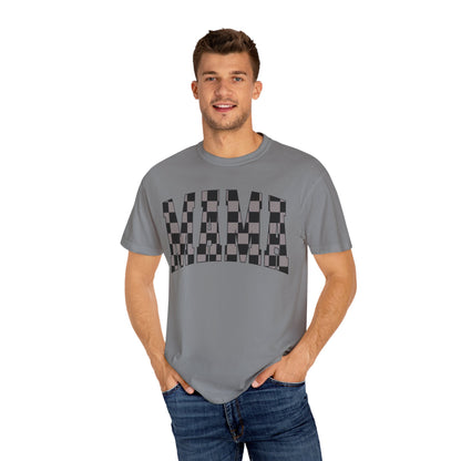 checkered mama Unisex Garment-Dyed T-shirt