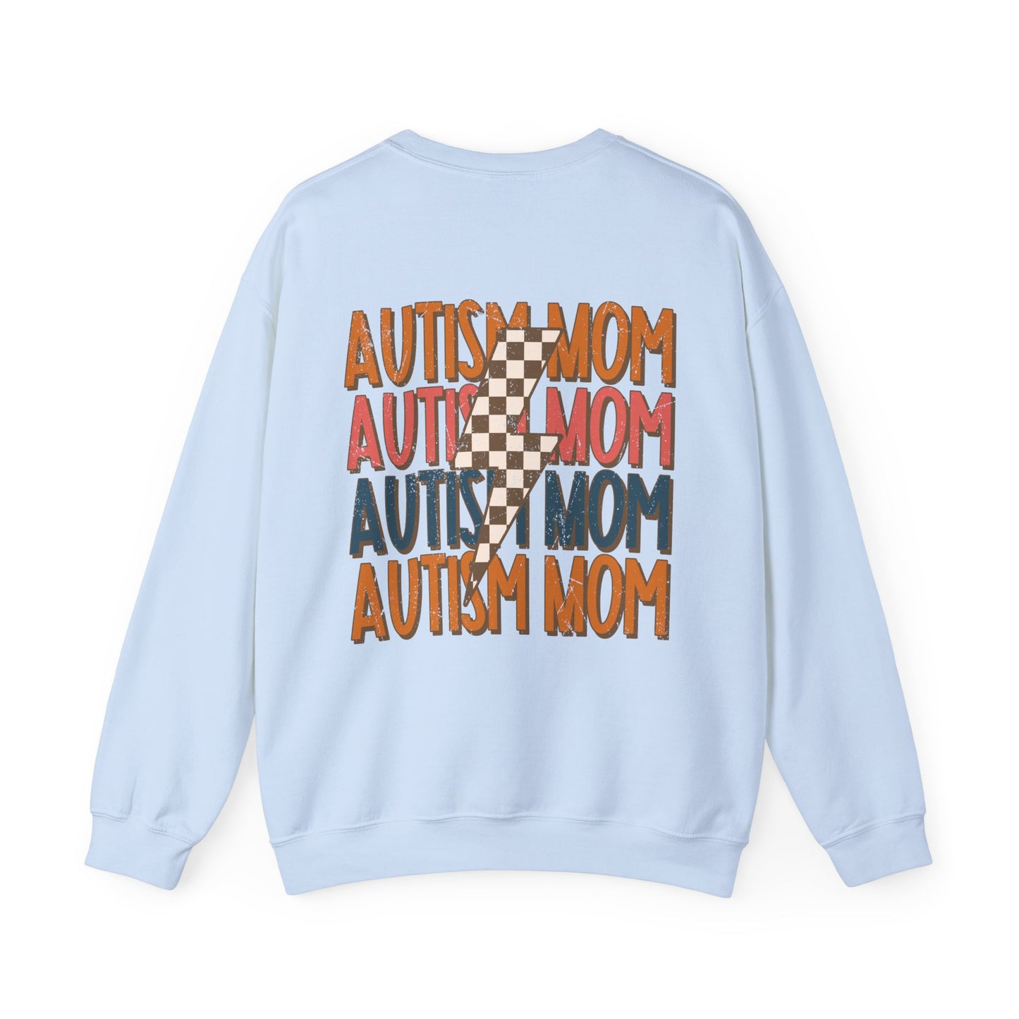 autism mom Unisex Heavy Blend™ Crewneck Sweatshirt