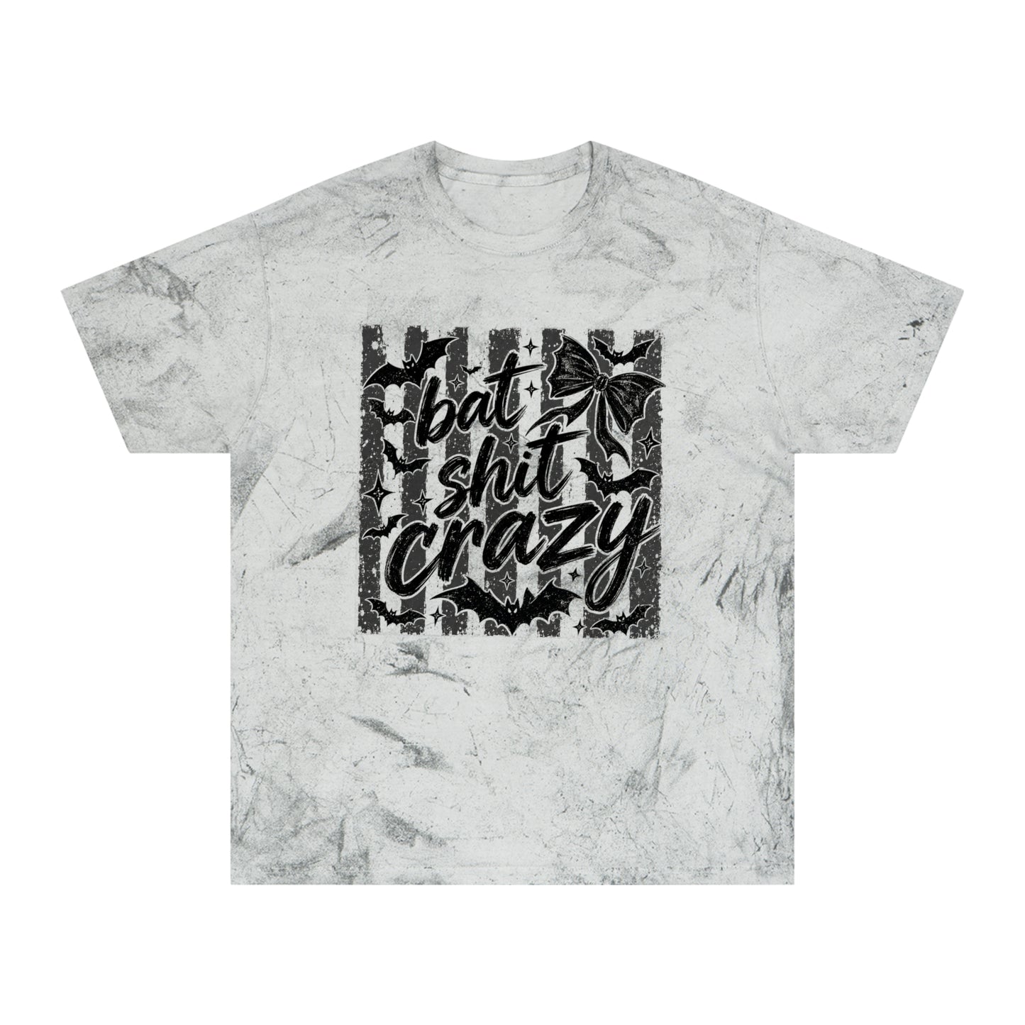 Bat shit crazy Unisex Color Blast T-Shirt