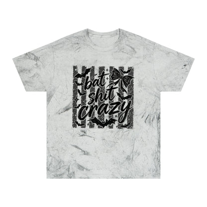 Bat shit crazy Unisex Color Blast T-Shirt