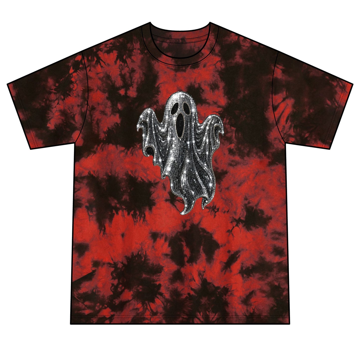 Ghost Unisex Crystal Tie-Dye Tee
