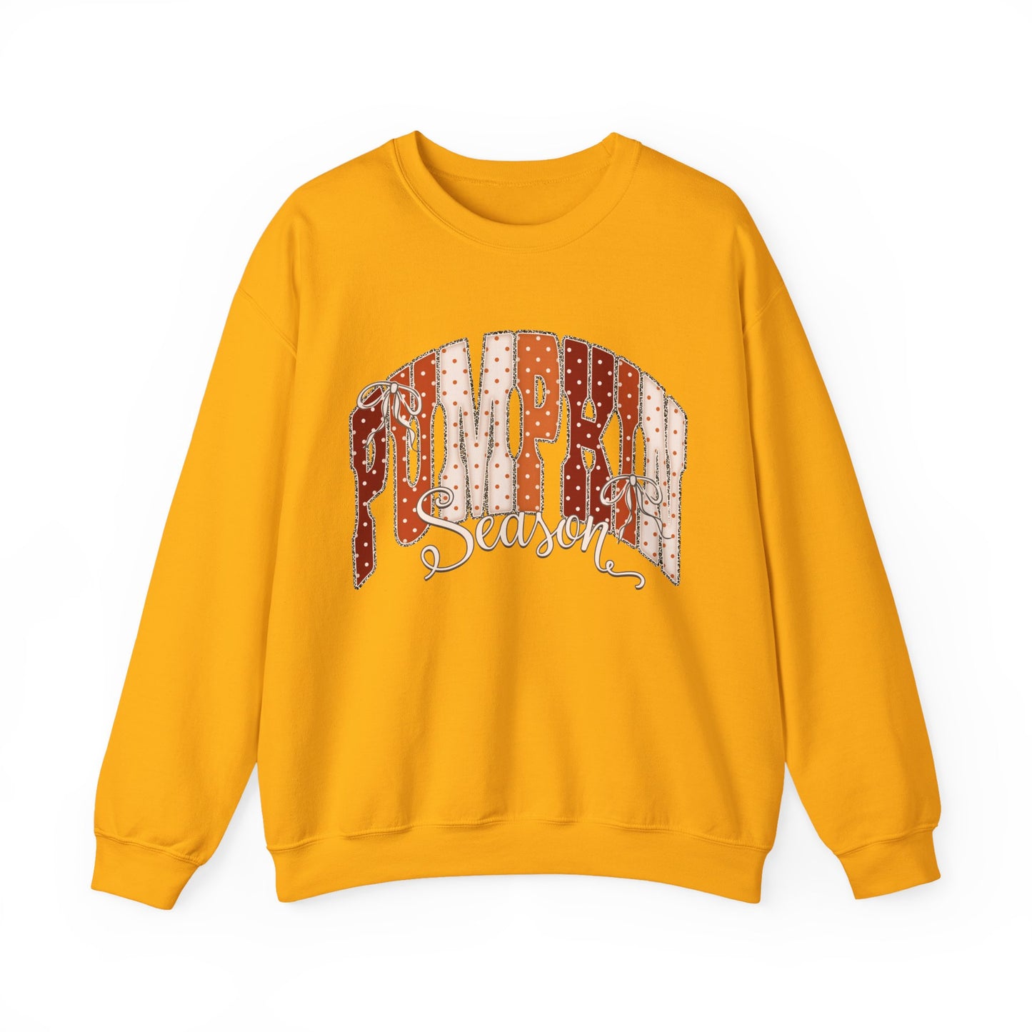 Varsity pumpkin seasons Unisex Heavy Blend™ Crewneck Sweatshirt
