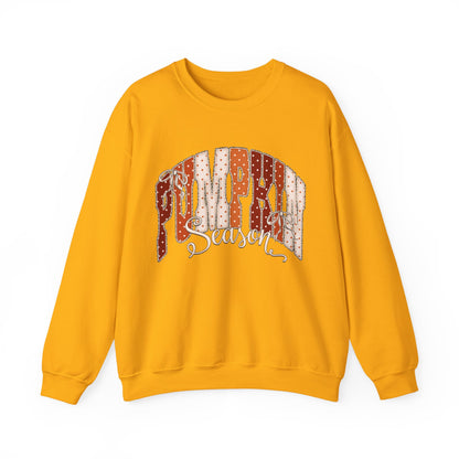 Varsity pumpkin seasons Unisex Heavy Blend™ Crewneck Sweatshirt