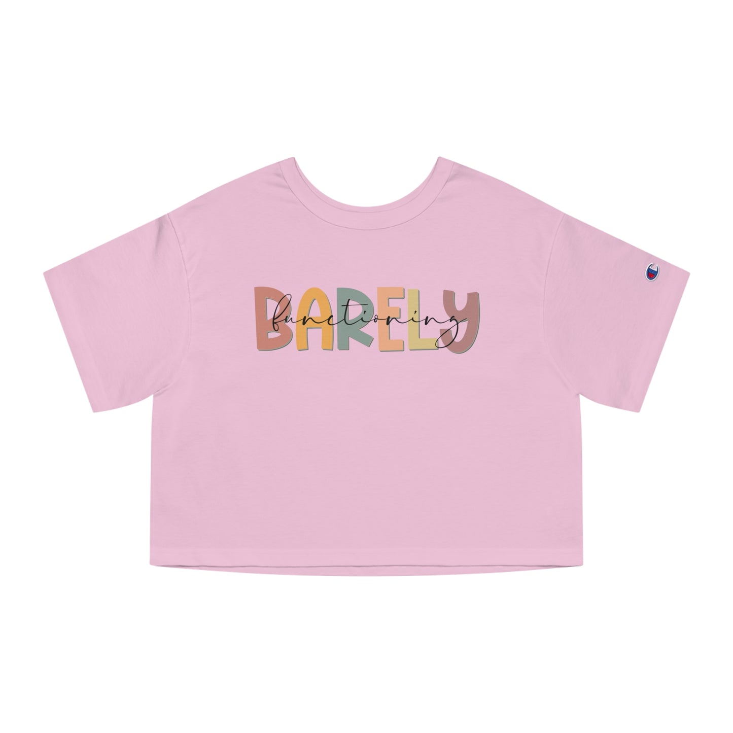 barely functioning Champion Women's Heritage Cropped T-Shirt