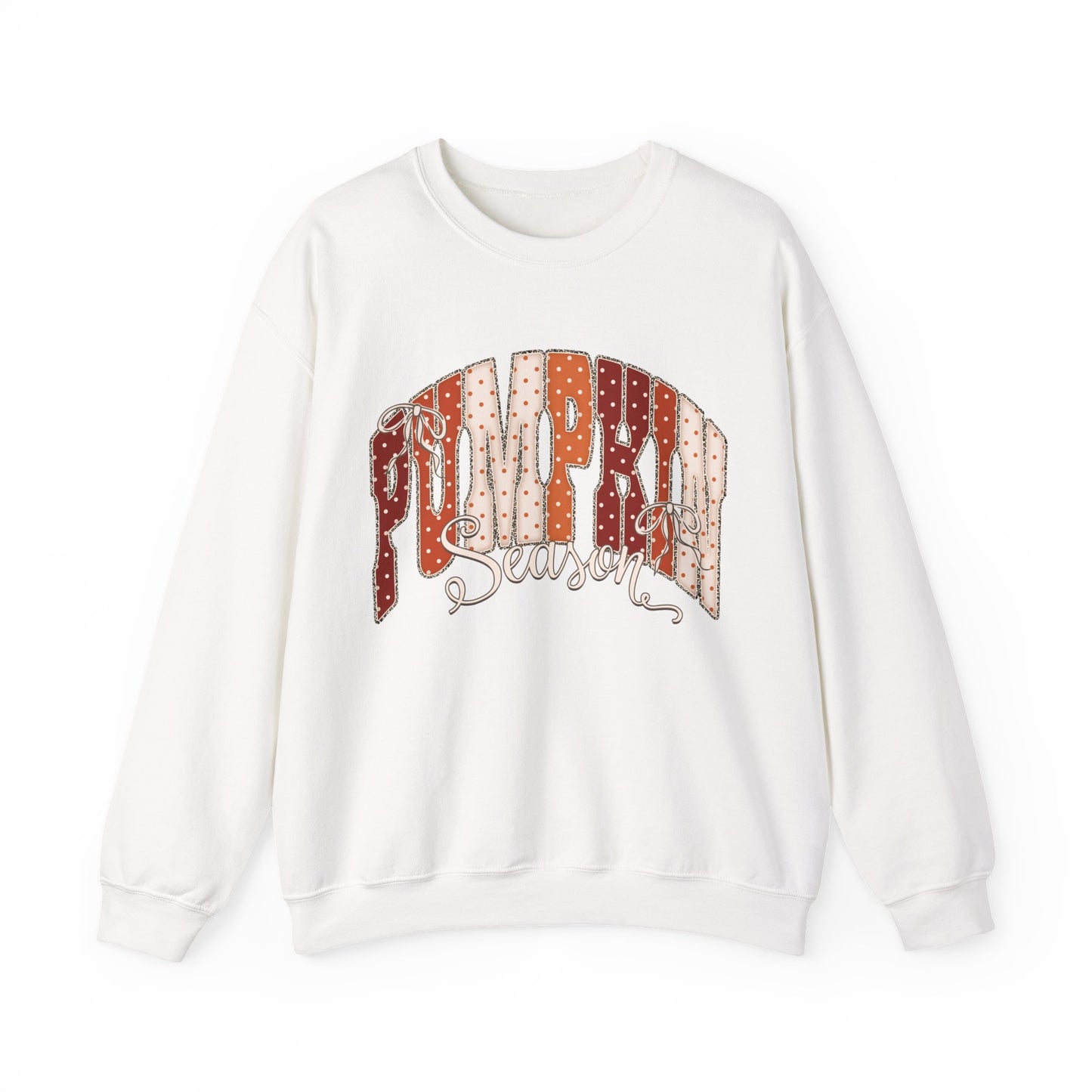 Varsity pumpkin seasons Unisex Heavy Blend™ Crewneck Sweatshirt