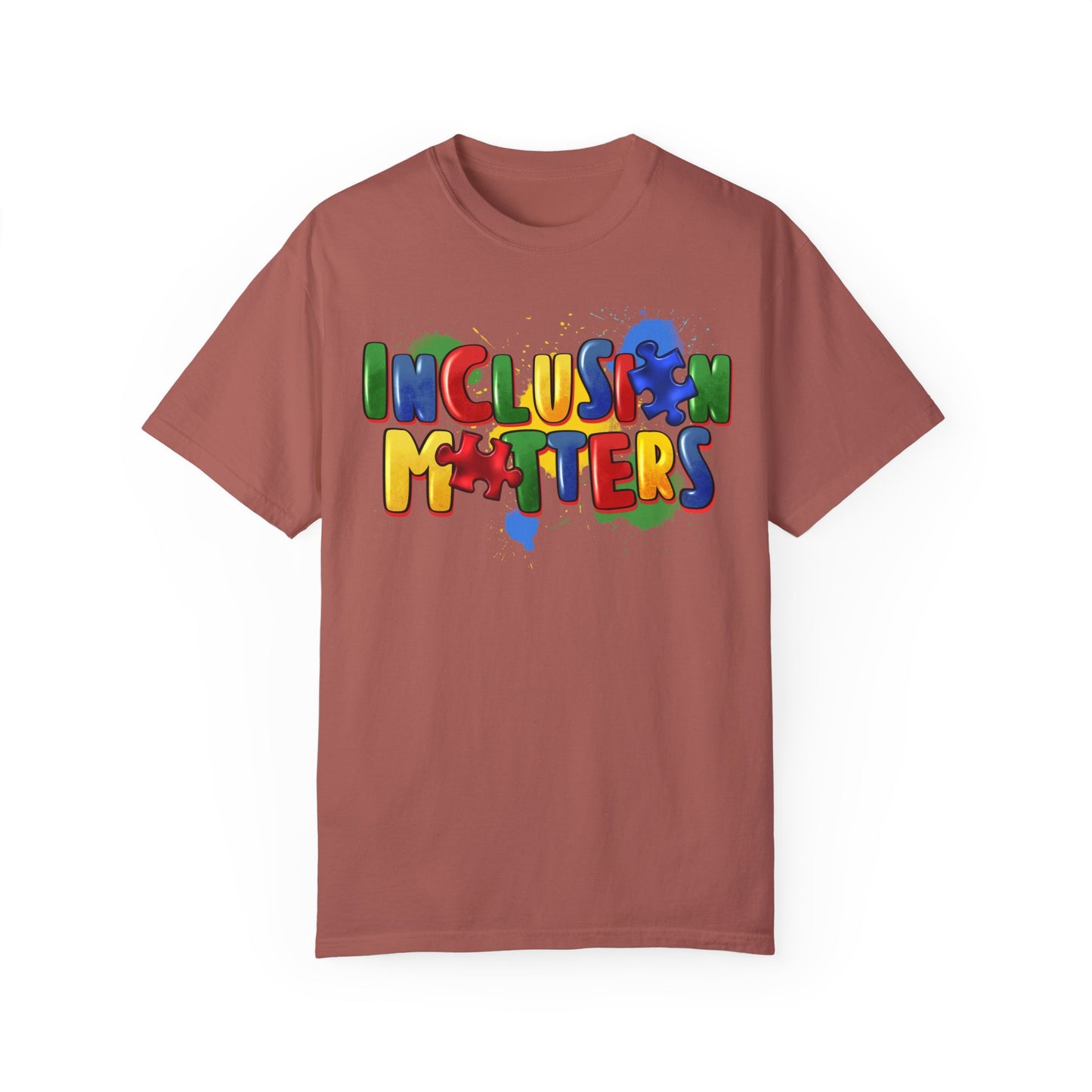 inclusion matter Unisex Garment-Dyed T-shirt