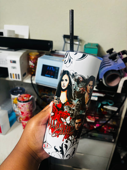 Elena and Salvatore’s 20oz tumbler