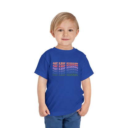 just keep stimming Toddler Short Sleeve Tee