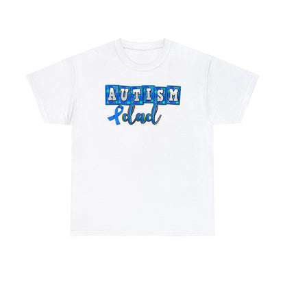 autism dad Unisex Heavy Cotton Tee