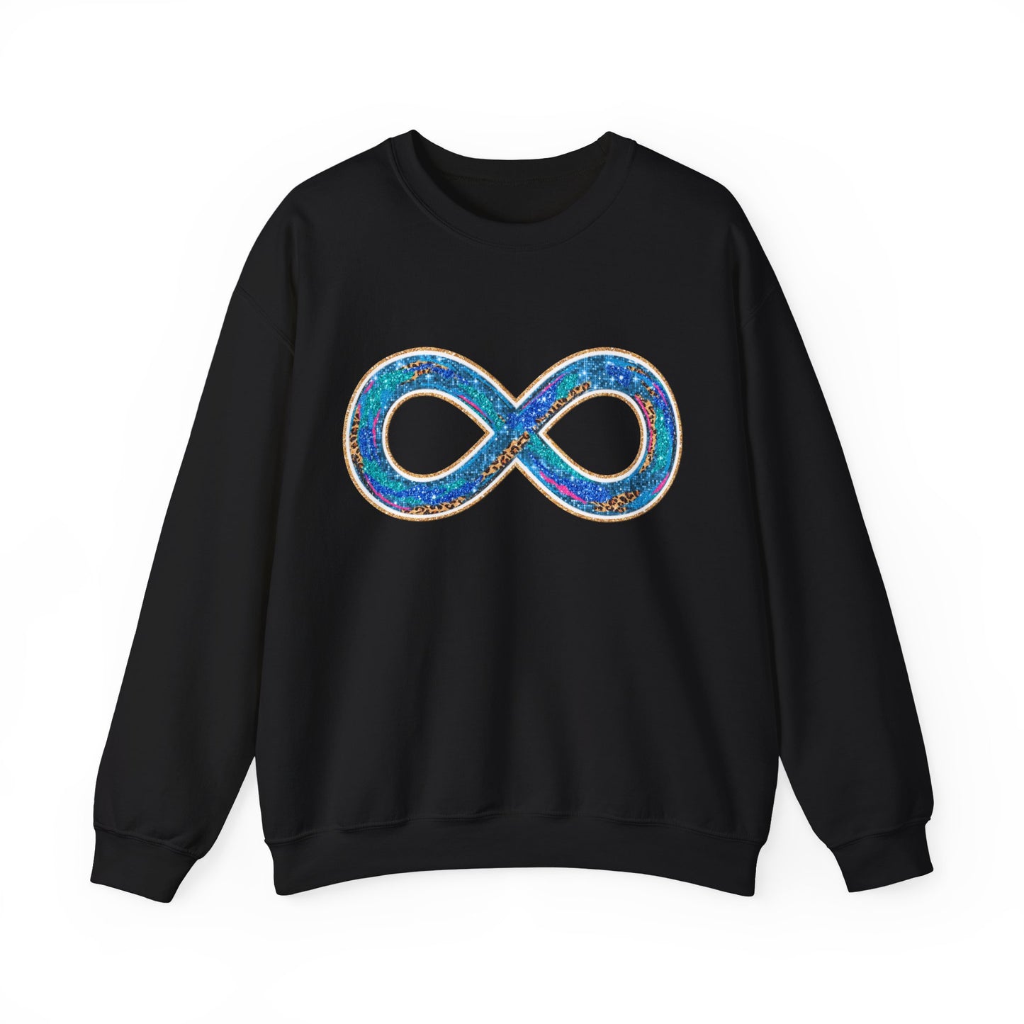 autism infinity symbol Unisex Heavy Blend™ Crewneck Sweatshirt