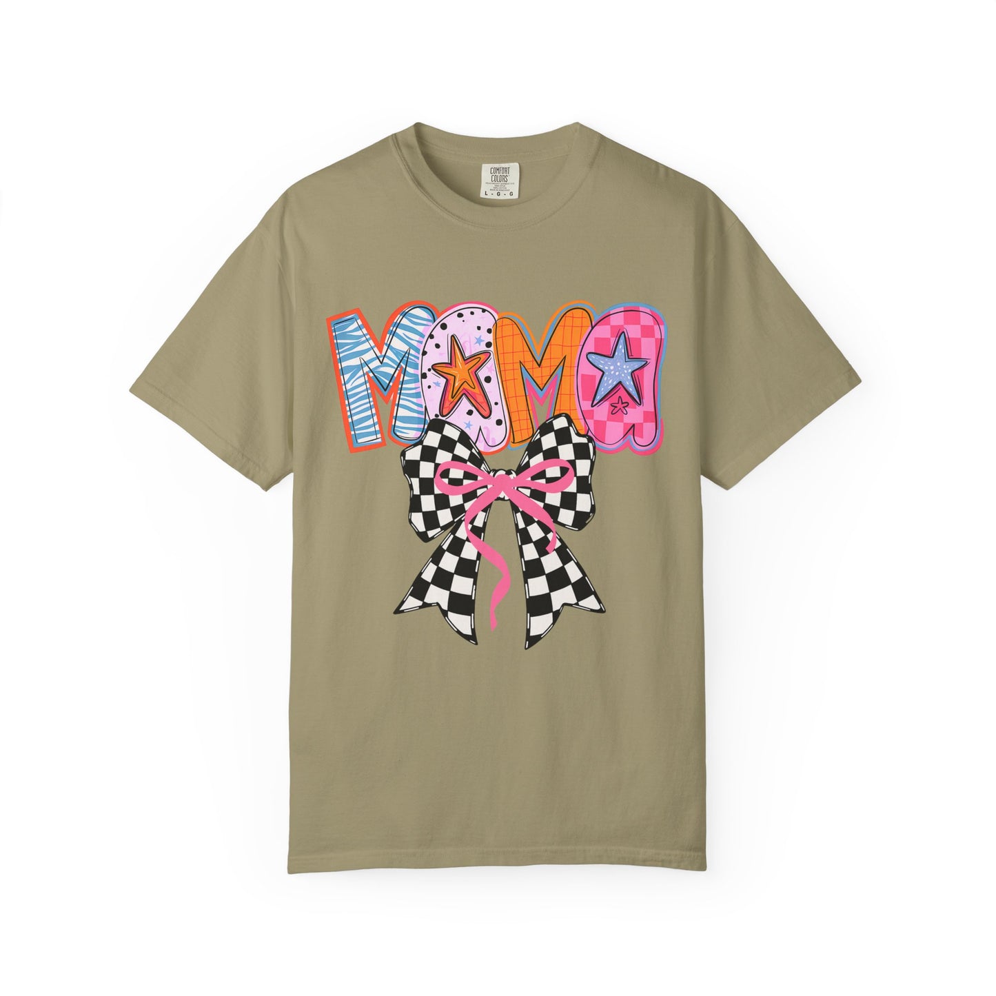 Vibrant Mom T-Shirt | Fun Gift for Mothers, Cute Family Outing Tee, Mother's Day Apparel, Colorful Graphic Shirt, Casual Everyday Wear