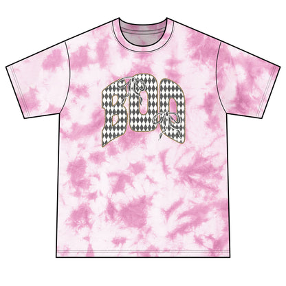 Boo Unisex Crystal Tie-Dye Tee
