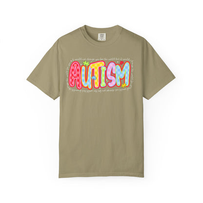 T-Shirt — Colorful 'Autism' Pride Graphic Tee