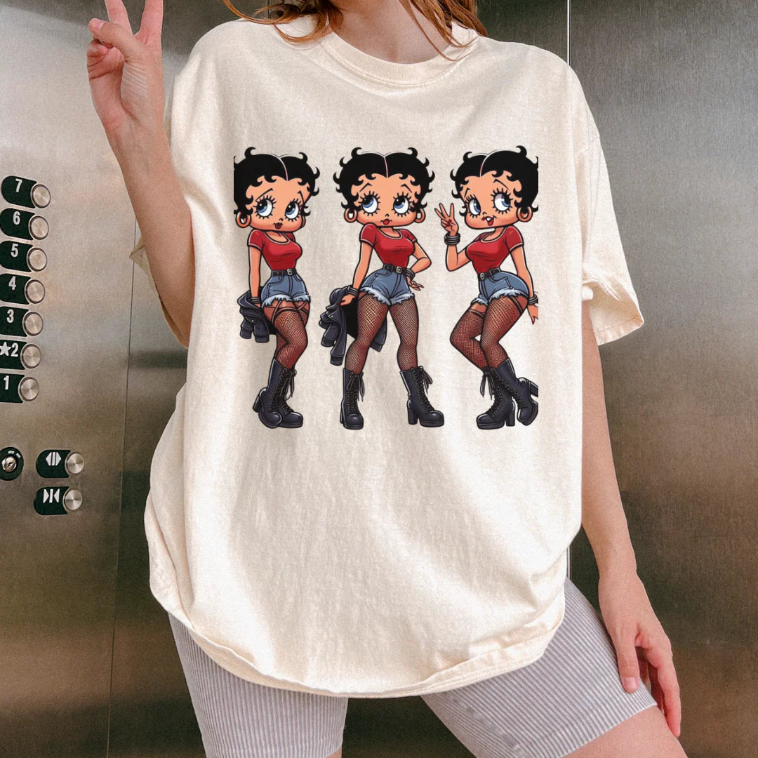 Betty Boop Vintage-Inspired Unisex T-Shirt