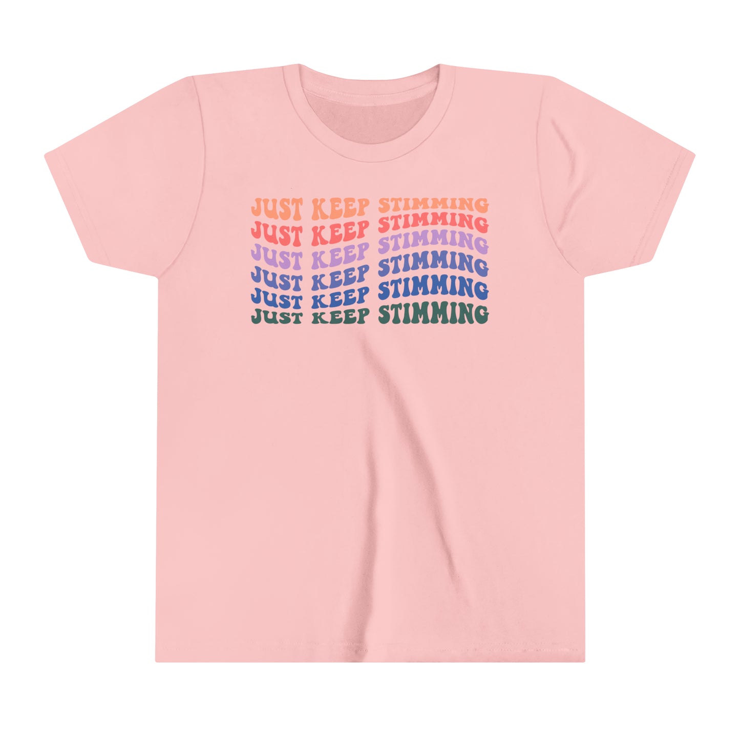 just keep stimming Youth Short Sleeve Tee