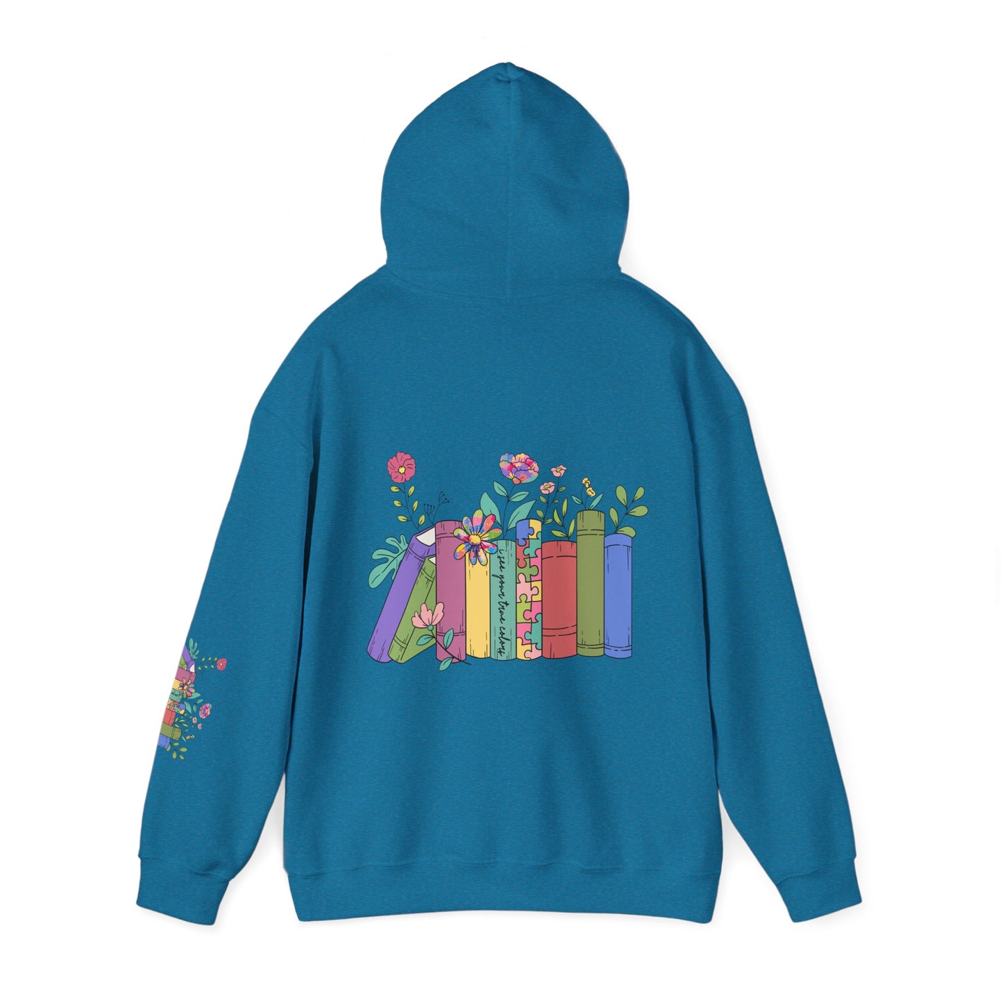 define autism Unisex Heavy Blend™ Hooded Sweatshirt