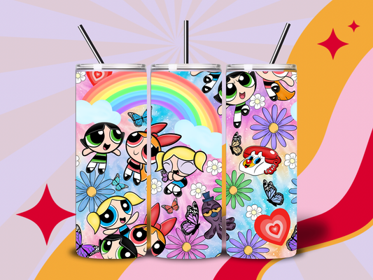 Power girls 20oz tumbler