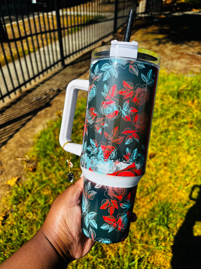 Elena and Salvatore’s 40oz tumbler