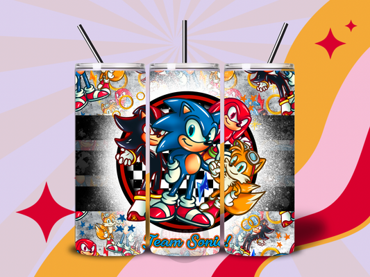 Team Sonic 20oz tumbler