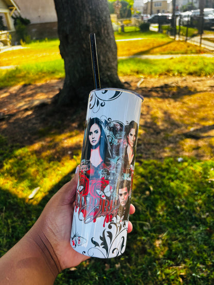 Elena and Salvatore’s 20oz tumbler