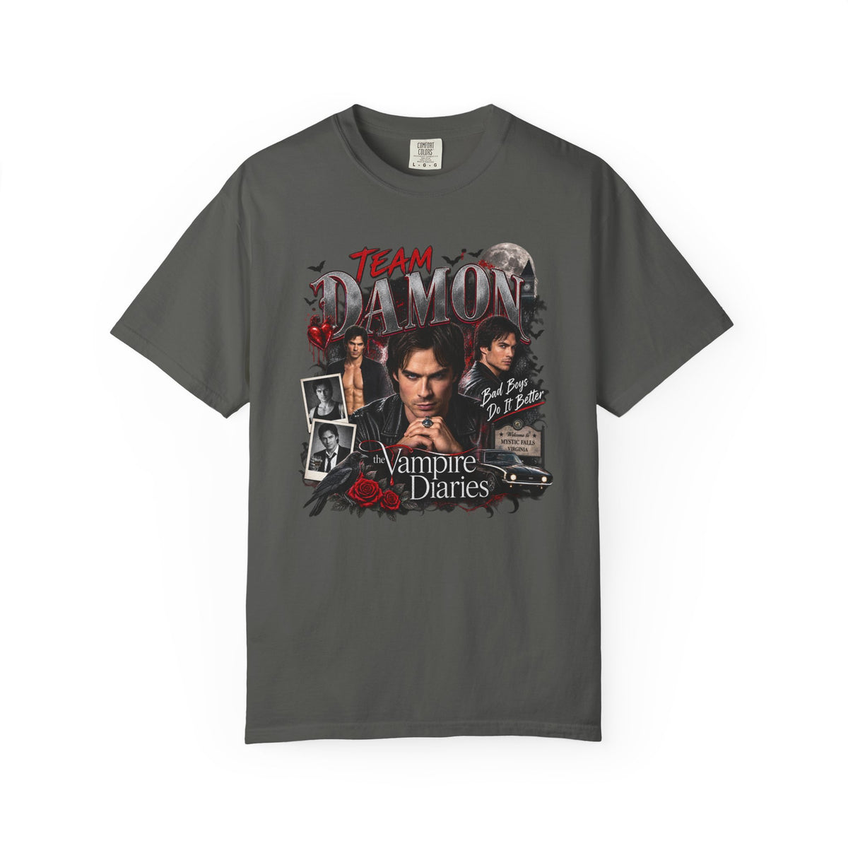 Team Damon Unisex Garment-Dyed T-shirt