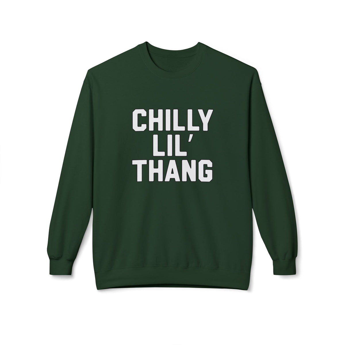 Chilly lil thang Unisex Midweight Softstyle Fleece Crewneck Sweatshirt