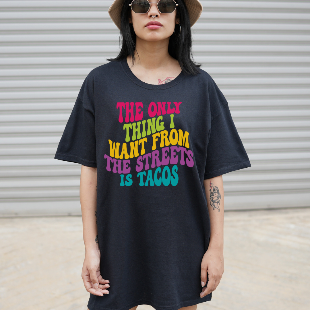 Only want tacos Unisex Jersey Short Sleeve Tee